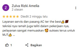 Screenshot Testimoni